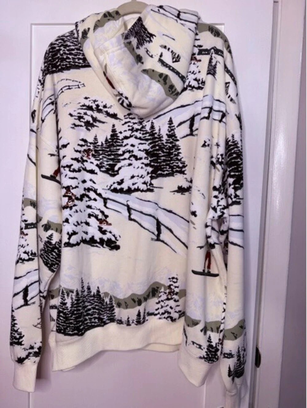 Jordan Mens XXL Tall Oversized Shirt Ski Snowboard All Over Print NWT $80